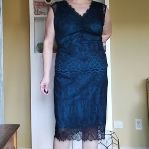 Lane Bryand Black Lace dress